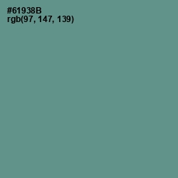 #61938B - Patina Color Image