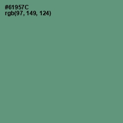 #61957C - Viridian Green Color Image