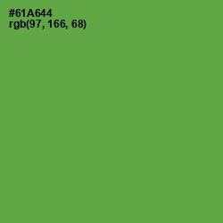 #61A644 - Asparagus Color Image