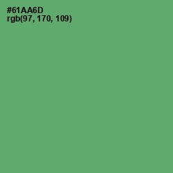 #61AA6D - Fern Color Image