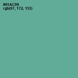 #61AC99 - Silver Tree Color Image