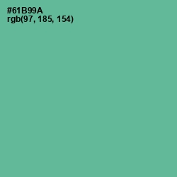 #61B99A - Silver Tree Color Image