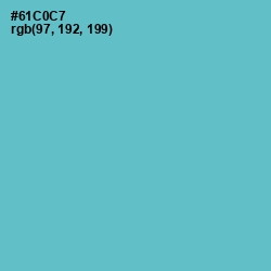 #61C0C7 - Downy Color Image