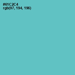 #61C2C4 - Downy Color Image