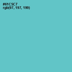 #61C5C7 - Downy Color Image