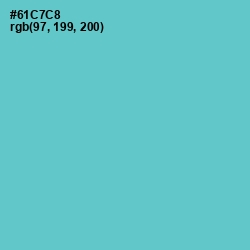 #61C7C8 - Downy Color Image