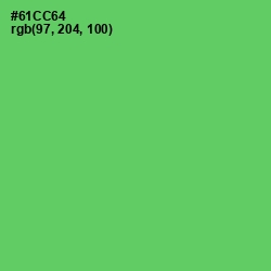 #61CC64 - Mantis Color Image