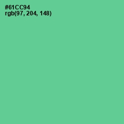 #61CC94 - De York Color Image