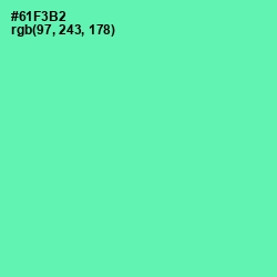 #61F3B2 - De York Color Image