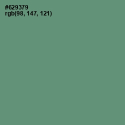 #629379 - Viridian Green Color Image