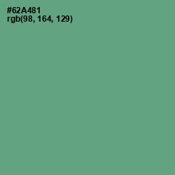 #62A481 - Silver Tree Color Image