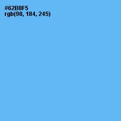 #62B8F5 - Picton Blue Color Image