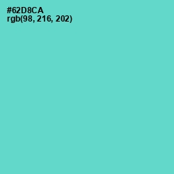 #62D8CA - Downy Color Image