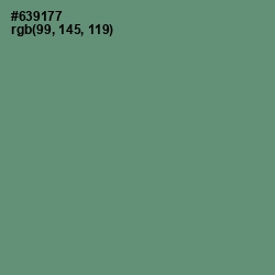 #639177 - Viridian Green Color Image