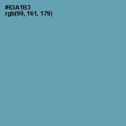 #63A1B3 - Gumbo Color Image