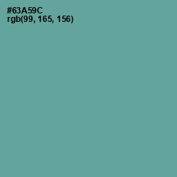 #63A59C - Silver Tree Color Image