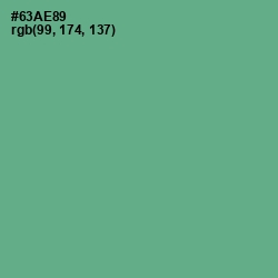 #63AE89 - Silver Tree Color Image