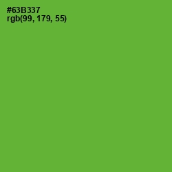 #63B337 - Apple Color Image