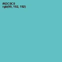 #63C0C0 - Downy Color Image