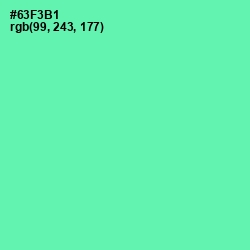#63F3B1 - De York Color Image