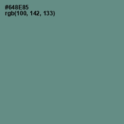 #648E85 - Patina Color Image