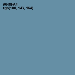 #648FA4 - Bermuda Gray Color Image