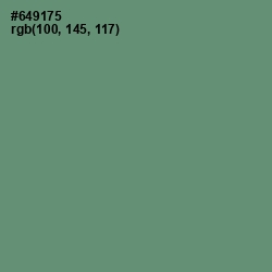 #649175 - Viridian Green Color Image