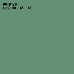 #649176 - Viridian Green Color Image