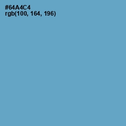 #64A4C4 - Danube Color Image