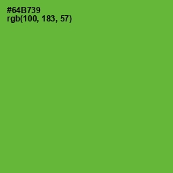 #64B739 - Apple Color Image