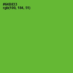 #64B833 - Apple Color Image