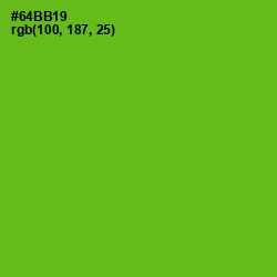 #64BB19 - Lima Color Image