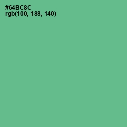 #64BC8C - Silver Tree Color Image