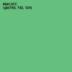 #64C07C - Mantis Color Image
