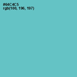 #64C4C5 - Downy Color Image