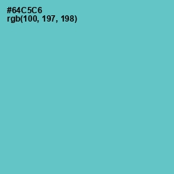 #64C5C6 - Downy Color Image