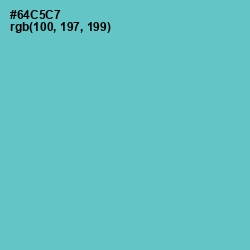 #64C5C7 - Downy Color Image