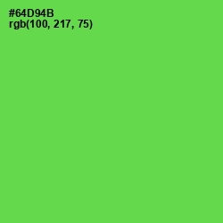 #64D94B - Mantis Color Image