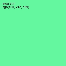 #64F79F - De York Color Image