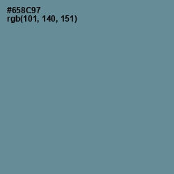 #658C97 - Hoki Color Image