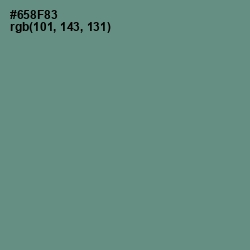 #658F83 - Patina Color Image