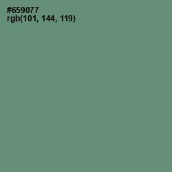 #659077 - Viridian Green Color Image