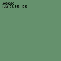 #65926C - Viridian Green Color Image