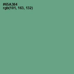 #65A384 - Silver Tree Color Image
