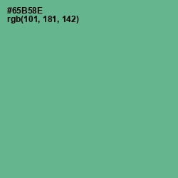 #65B58E - Silver Tree Color Image