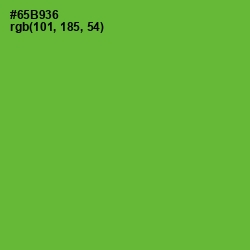 #65B936 - Apple Color Image