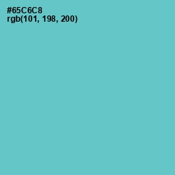 #65C6C8 - Downy Color Image