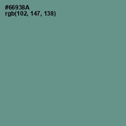 #66938A - Patina Color Image