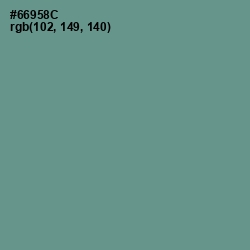 #66958C - Patina Color Image