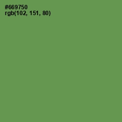 #669750 - Glade Green Color Image